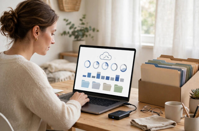 How do I close a cloud storage account safely after moving everything out?