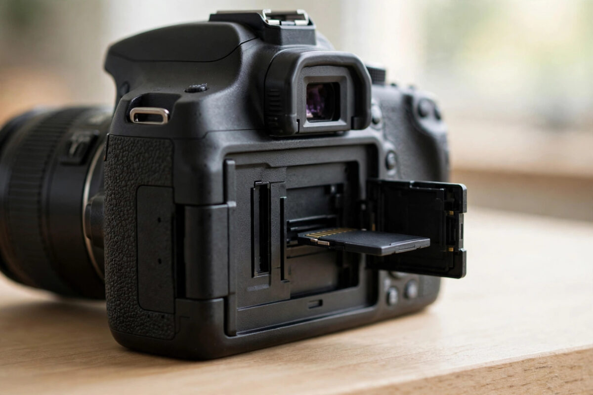 How do I fix a Canon camera showing "Err 02: cannot access memory card"?