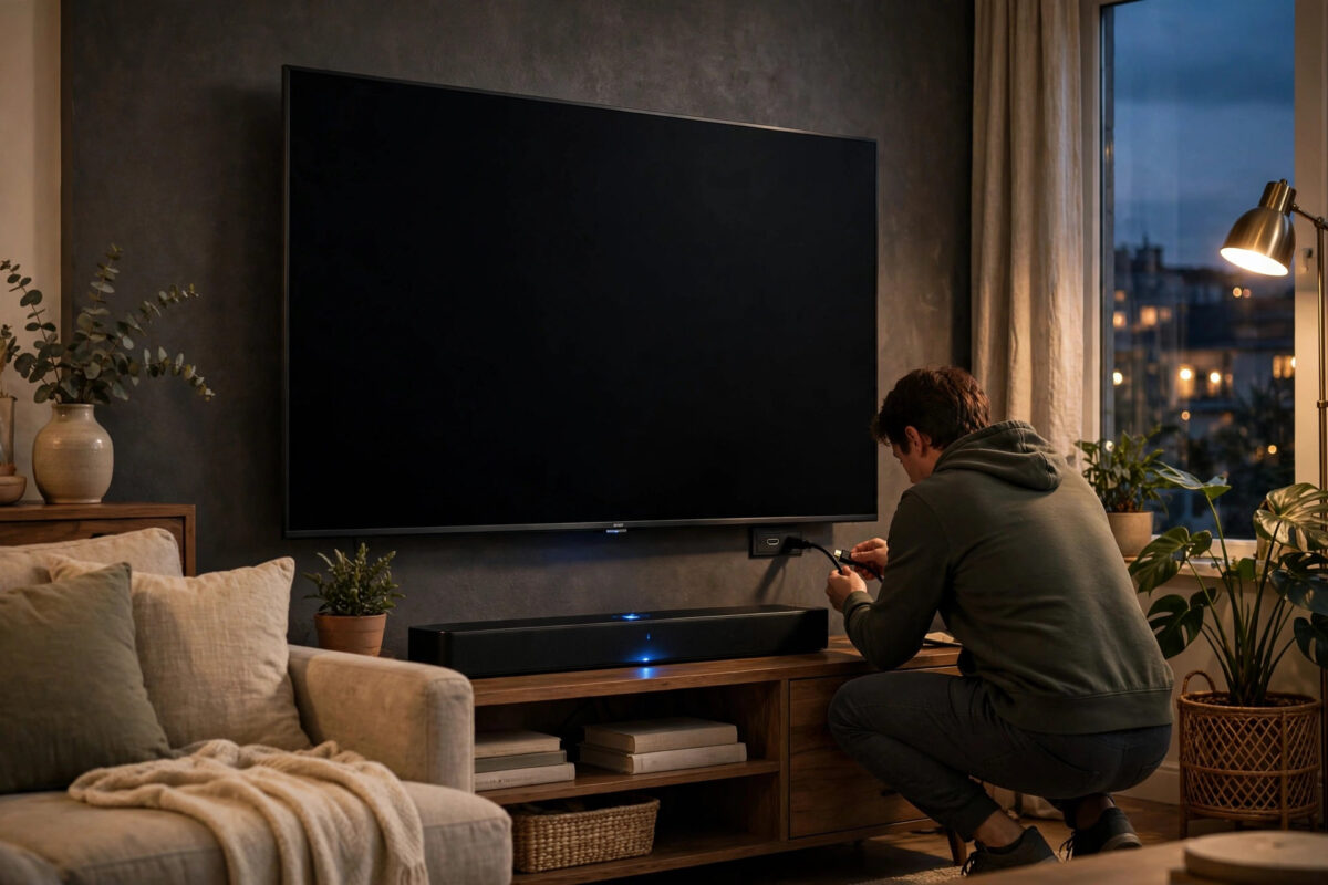How do I fix Netflix showing a black screen with sound on my TV?