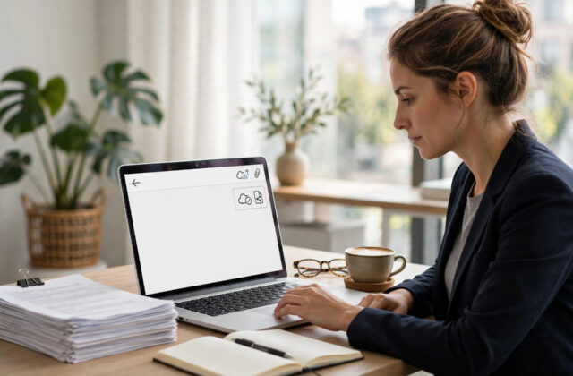 How do I send a file that is too big for email using a cloud link?