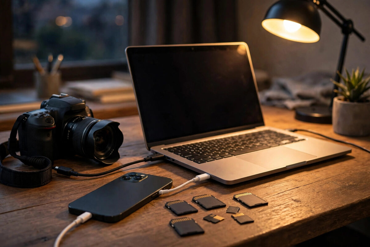 How to Automatically Back Up Photos When You Plug In Your Camera or Phone