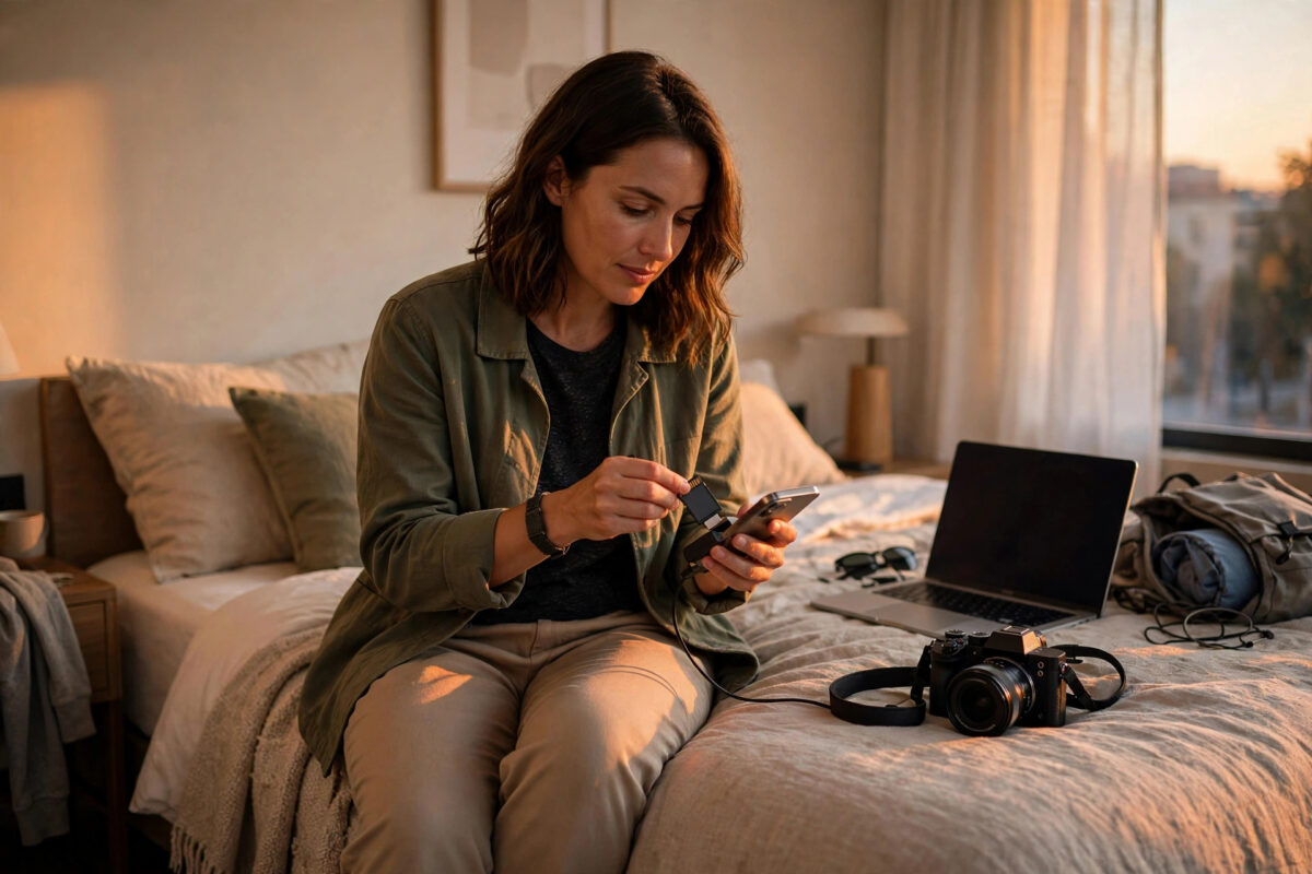 How to Back Up Photos From an SD Card to the Cloud While Traveling