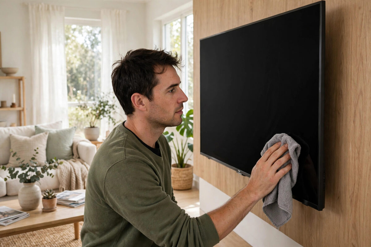 How to Clean a Flat-Screen TV Safely Without Damaging It
