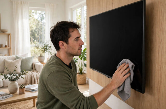 How to Clean a Flat-Screen TV Safely Without Damaging It