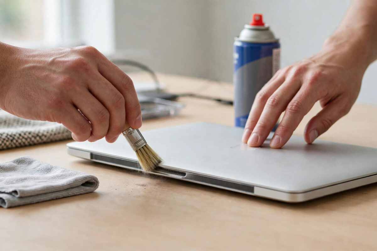 How to Clean MacBook Fans and Vents Safely Without Damage 1 How to Clean MacBook Fans and Vents Safely Without Damage