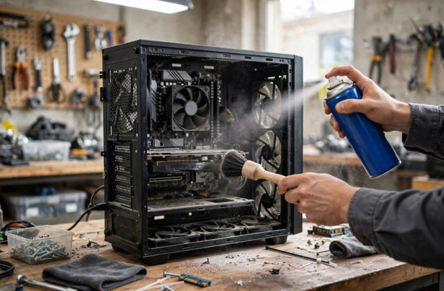 How to Clean Your PC From Dust Safely at Home Without Damaging It