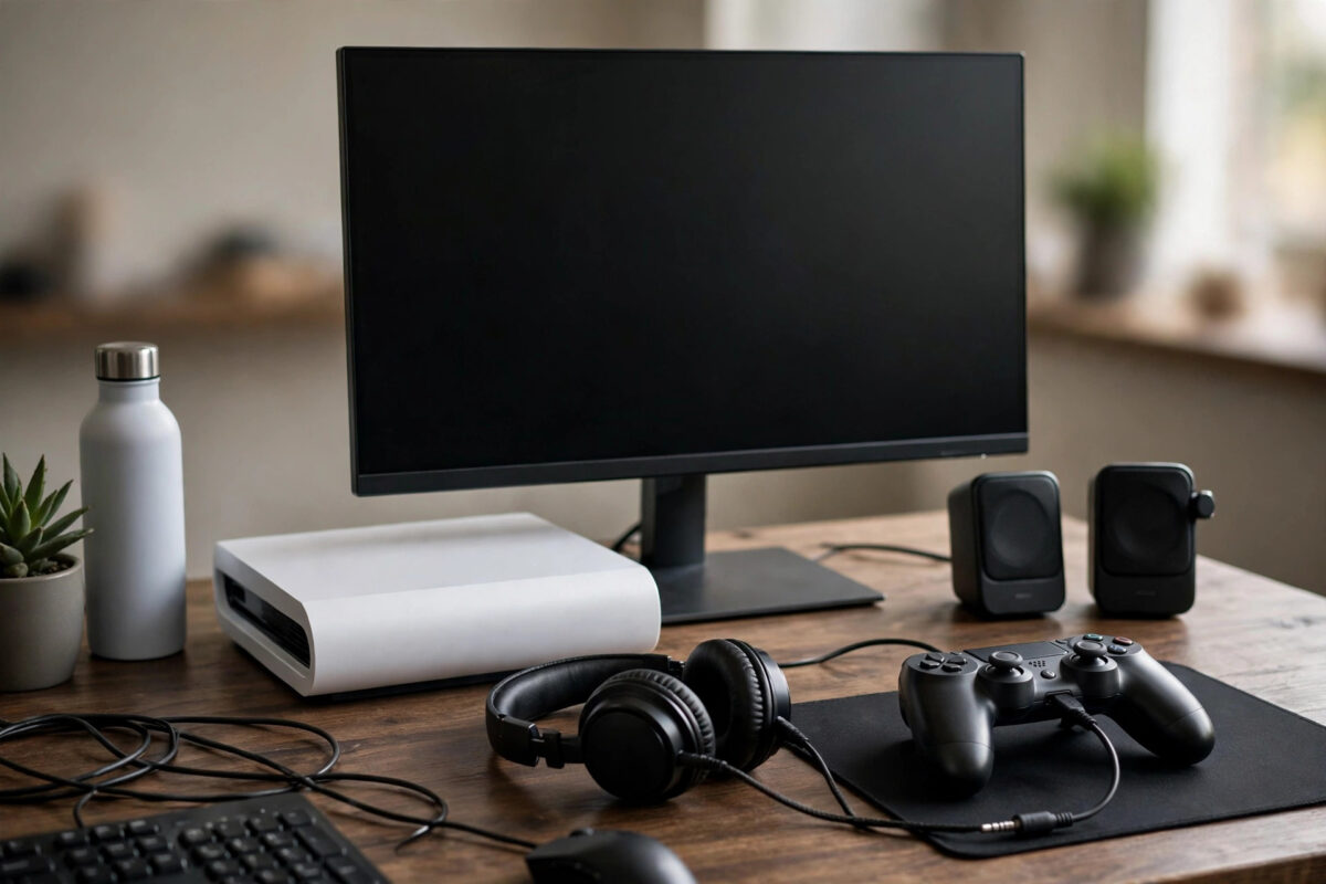 How to Connect a Console to a Gaming Monitor That Has No Speakers