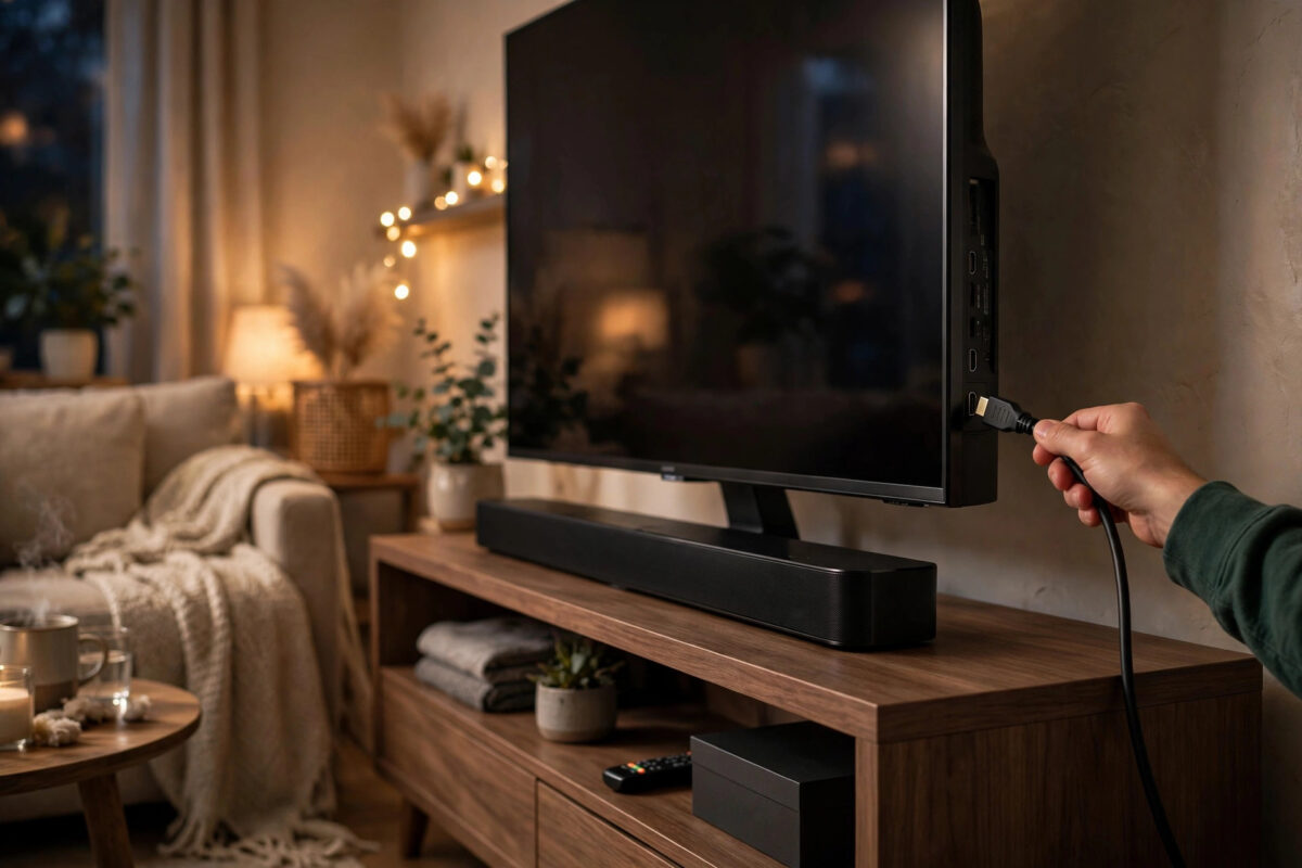 How to Connect a Soundbar to Your TV With HDMI ARC or eARC