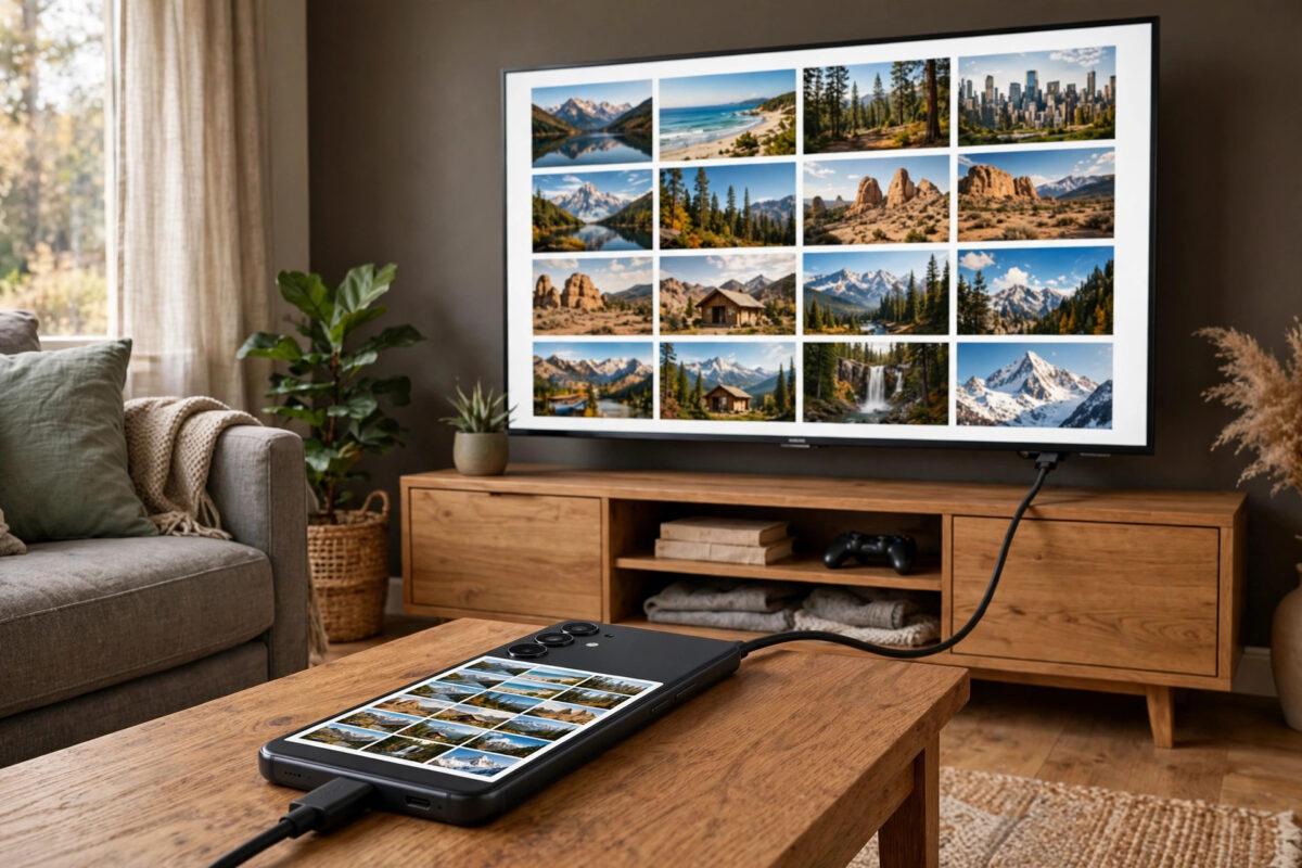 How to Connect Your Phone to a TV With a Cable, Step by Step