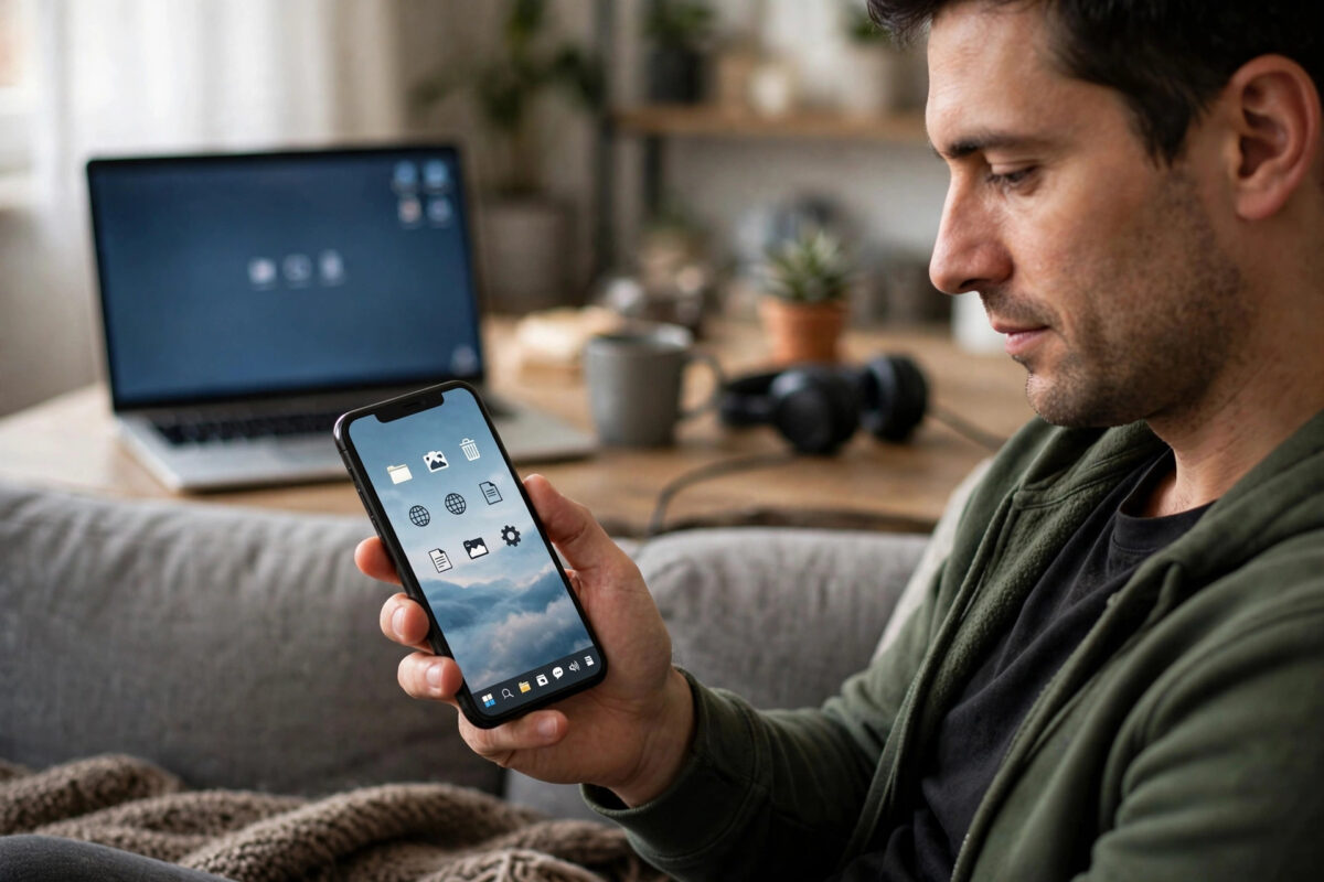 How to Control Your PC From Your Phone With a Free Remote Desktop Tool 1 How to Control Your PC From Your Phone With a Free Remote Desktop Tool