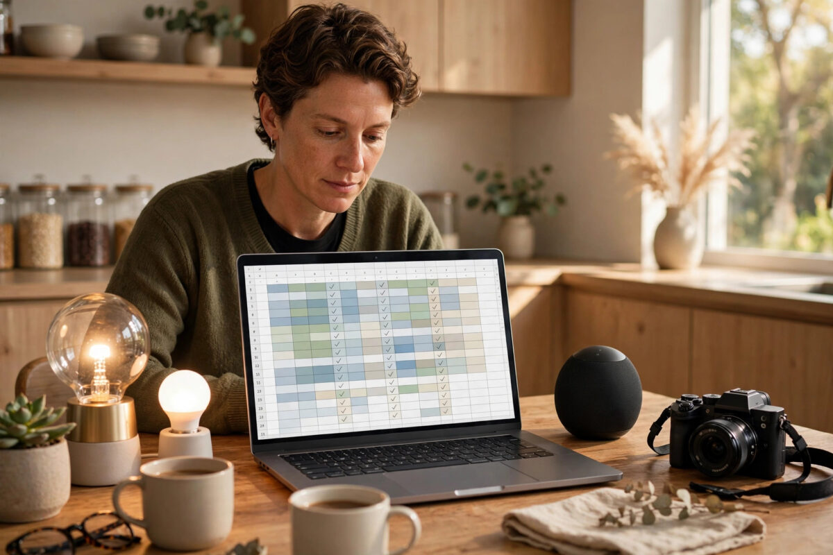 How to Document Your Smart Home With a Simple Spreadsheet