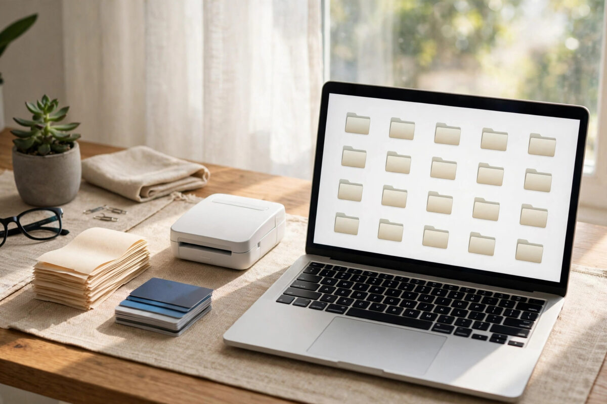 How to Organize Scanned Documents in Cloud Folders for Taxes and IDs