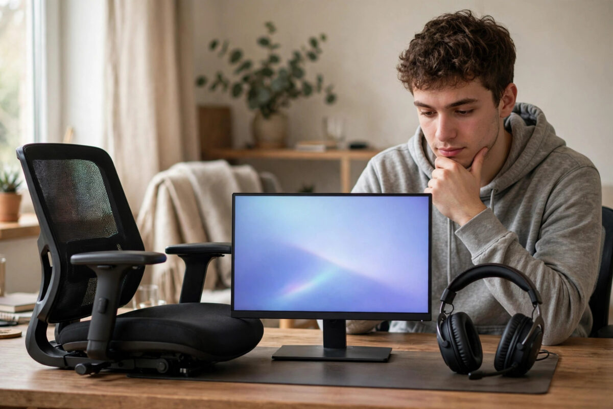 How to Prioritize a Gaming Chair, Monitor and Headset With Limited Money
