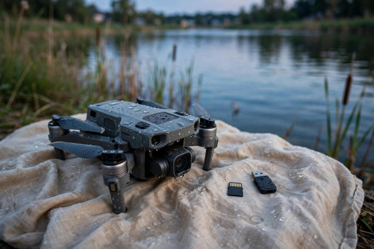 Recover Photos From a Drone microSD Card After a Water Crash
