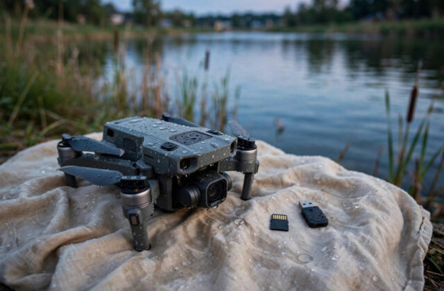 Recover Photos From a Drone microSD Card After a Water Crash