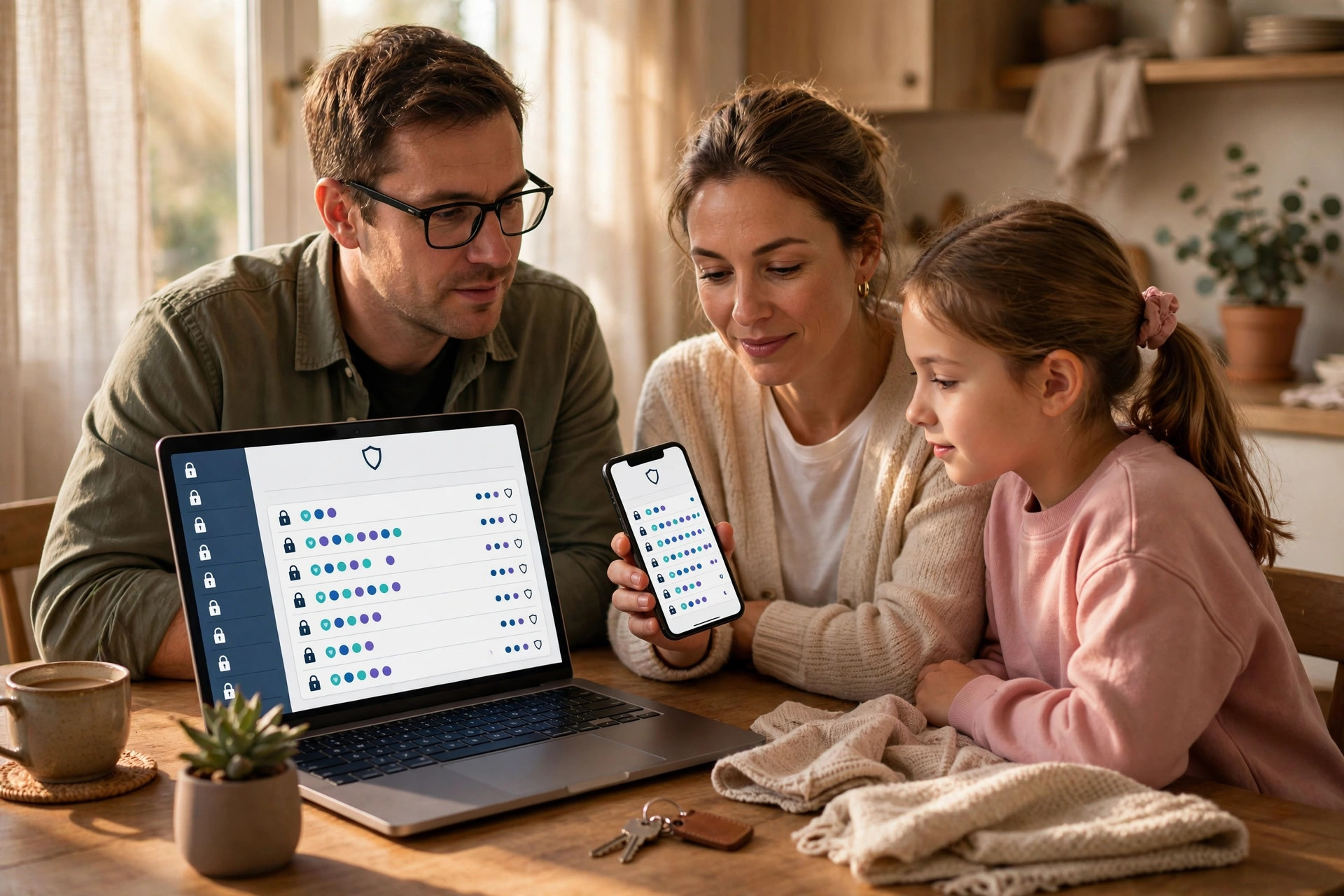 How to Share Passwords Securely With Family Members
