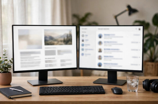 How to Use Two Monitors With Different Apps Efficiently