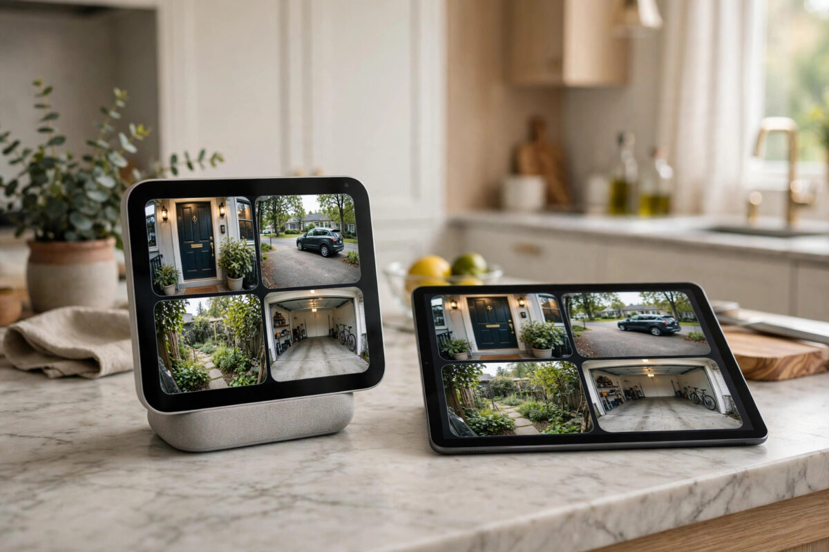View Four Camera Feeds at Once on Echo Show or Nest Hub 1 View Four Camera Feeds at Once on Echo Show or Nest Hub