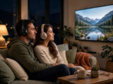 Watch TV With Two Bluetooth Headphones at the Same Time