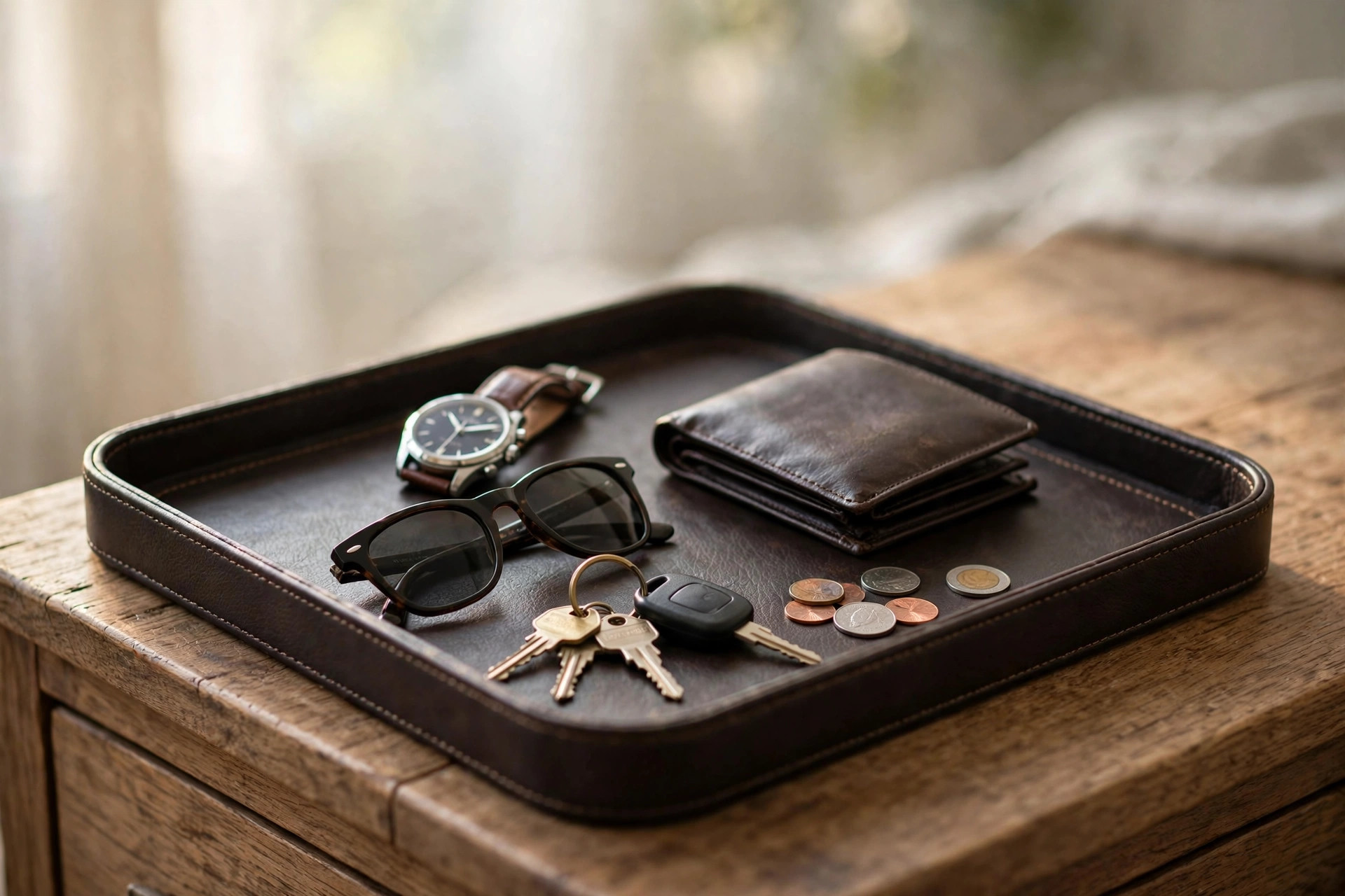 Men’s Valet Trays: How to Organise Your Daily Essentials in Style