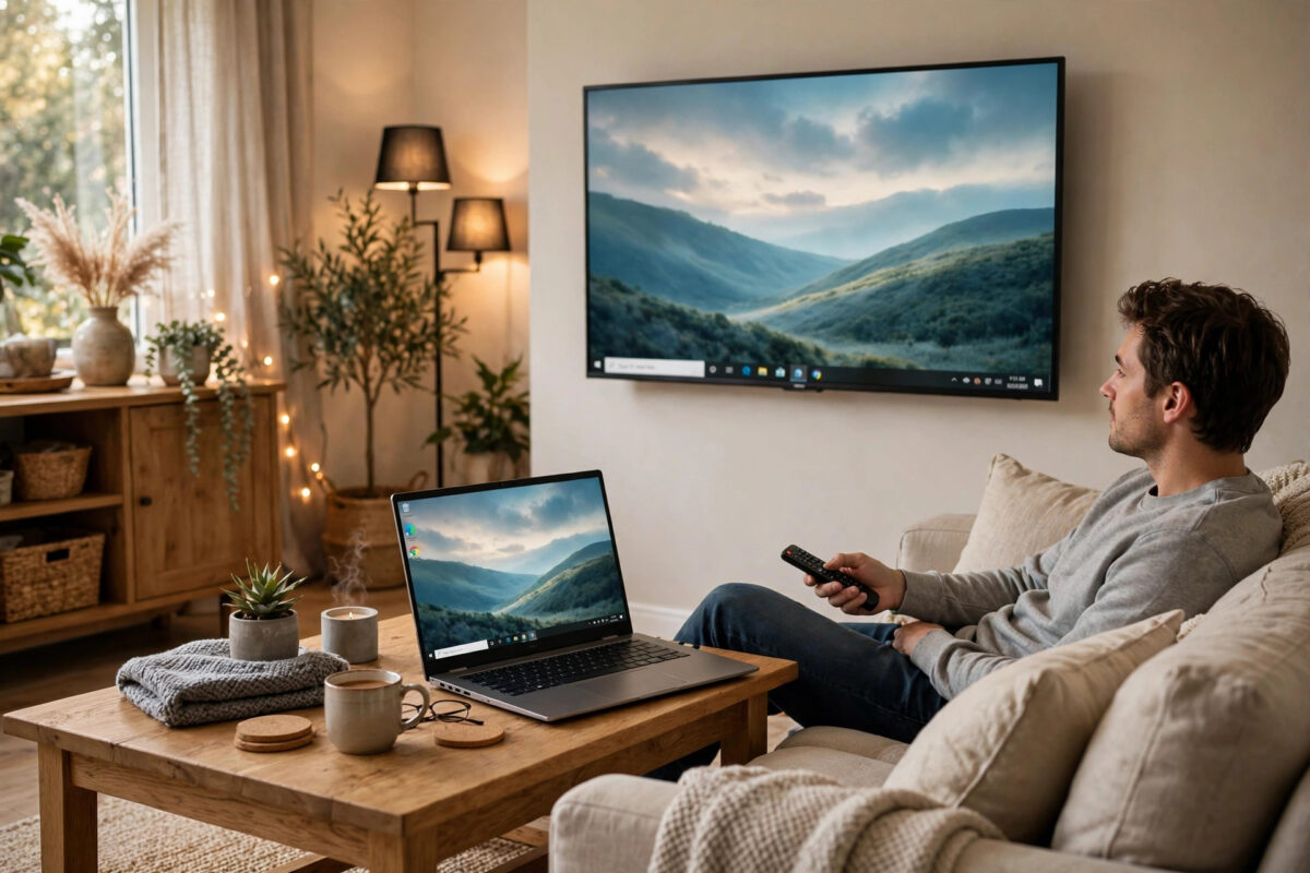 How to Mirror a Windows Laptop to Your TV Without Extra Devices