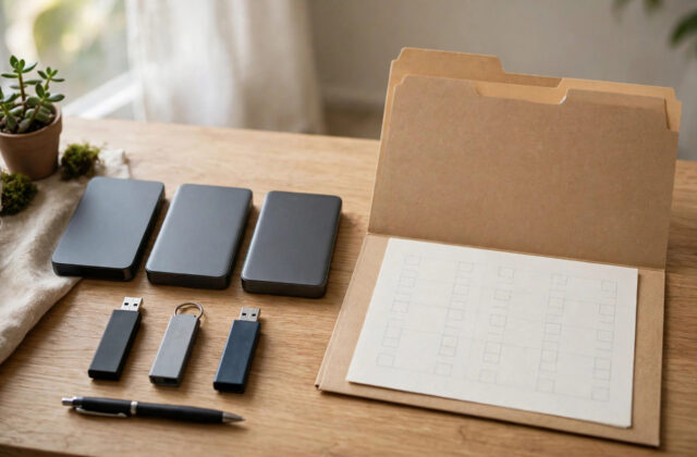 How to Create a One-Page Printed Inventory of All Your Backups