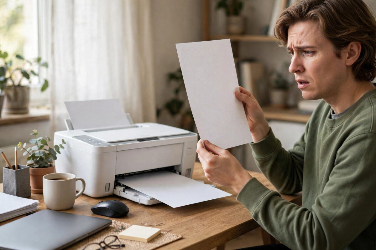 Printer Printing Blank Pages? Causes and Fixes That Work 1 Printer Printing Blank Pages? Causes and Fixes That Work