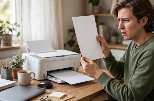 Printer Printing Blank Pages? Causes and Fixes That Work