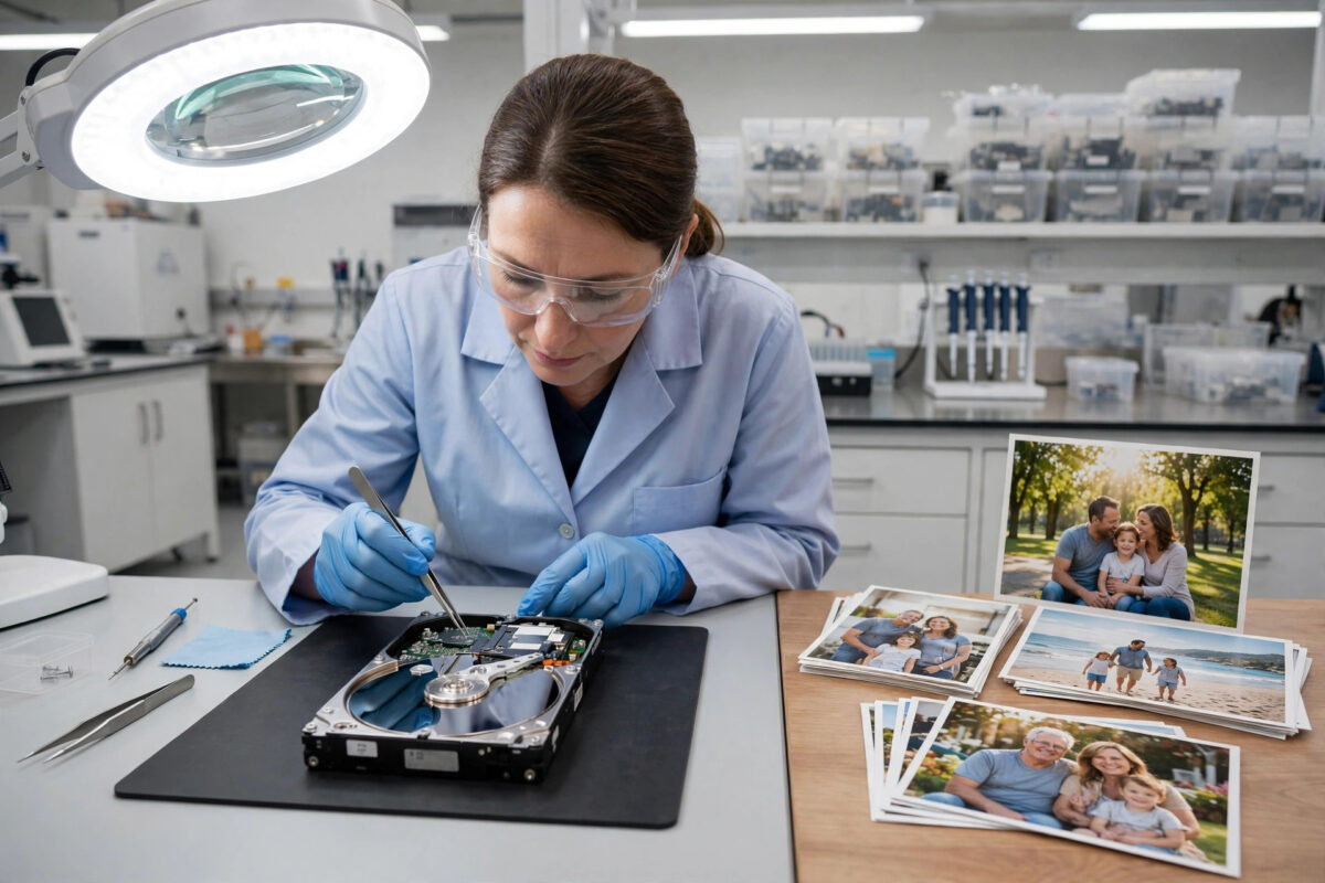 Professional Lab Recovery vs DIY: How to Decide for Family Photos