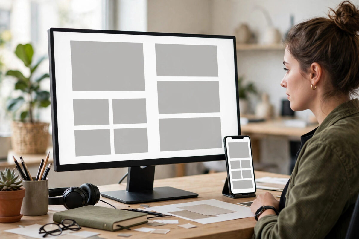 How to Create a Simple Responsive Two-Column Layout with CSS Grid