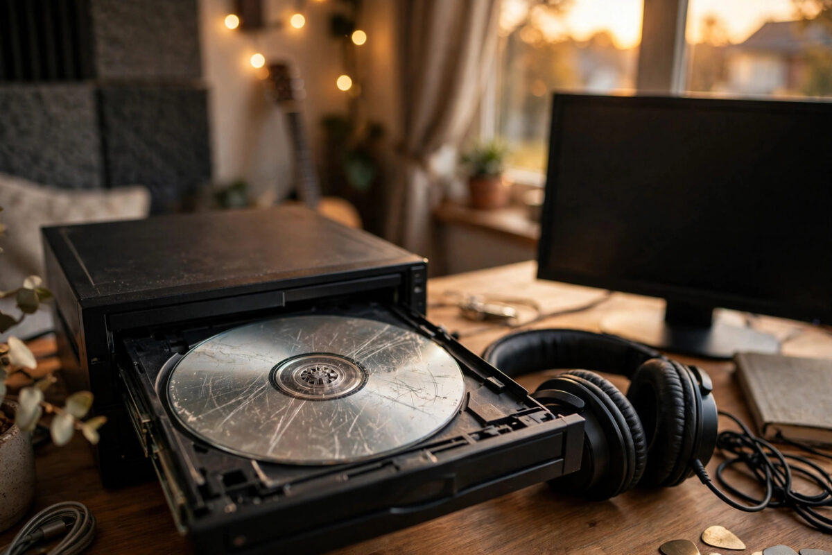 How to Rip a Scratched Audio CD Cleanly With Error Correction 1 How to Rip a Scratched Audio CD Cleanly With Error Correction