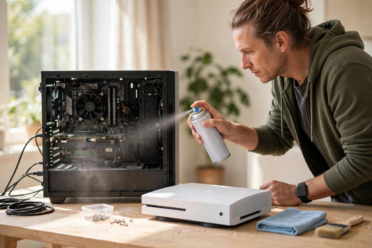 The Safest Way to Dust a Gaming PC and Console Without Damaging Them 1 The Safest Way to Dust a Gaming PC and Console Without Damaging Them