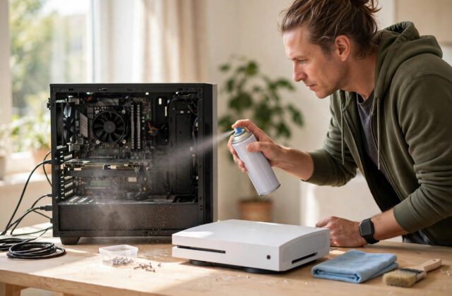 The Safest Way to Dust a Gaming PC and Console Without Damaging Them
