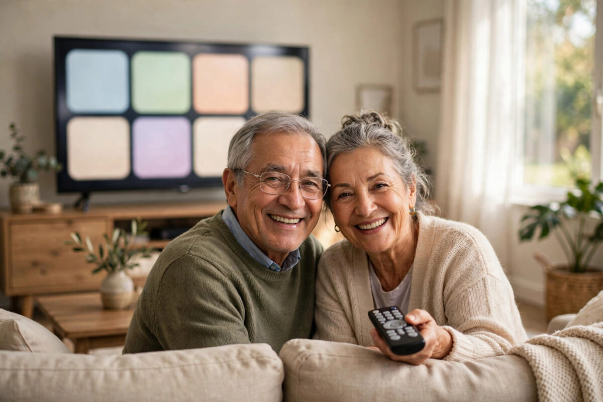How to Set Up Streaming for Elderly Parents With a Simple Home Screen