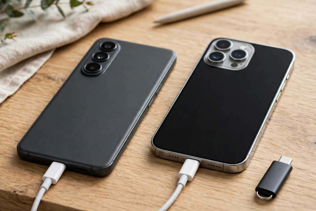 How to Transfer Files from a Galaxy S24 to an iPhone 16 Using a USB-C Cable 1 How to Transfer Files from a Galaxy S24 to an iPhone 16 Using a USB-C Cable