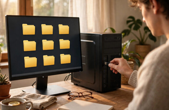 How to Unhide Folders Turned into System Files After a USB Virus