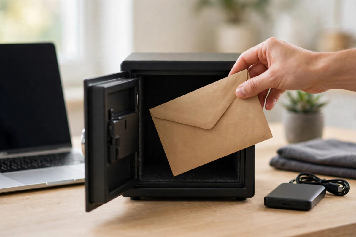 Where Should I Keep Backup Encryption Keys and Recovery Codes Safely